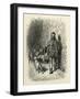 Victorian London Docks-Gustave Dore-Framed Giclee Print