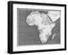 Victorian Map of Africa-null-Framed Giclee Print