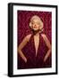 Victorian Marilyn-Chris Consani-Framed Art Print