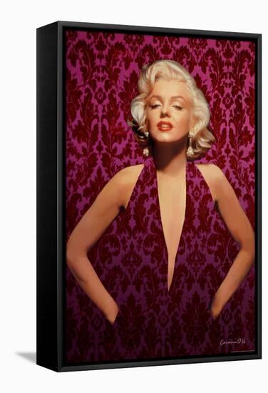 Victorian Marilyn-Chris Consani-Framed Stretched Canvas