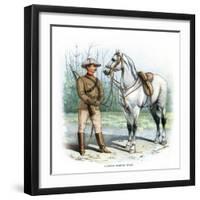 Victorian Mounted Rifles, C1890-H Bunnett-Framed Premium Giclee Print