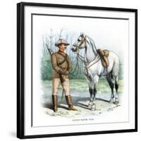 Victorian Mounted Rifles, C1890-H Bunnett-Framed Giclee Print