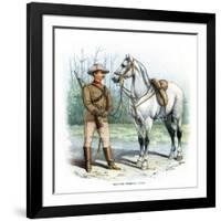 Victorian Mounted Rifles, C1890-H Bunnett-Framed Giclee Print