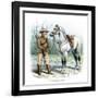 Victorian Mounted Rifles, C1890-H Bunnett-Framed Giclee Print