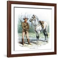 Victorian Mounted Rifles, C1890-H Bunnett-Framed Giclee Print