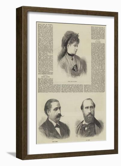 Victorian Opera Singers-null-Framed Giclee Print