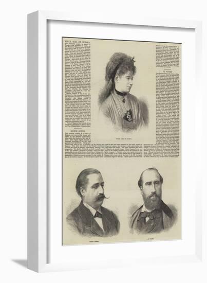 Victorian Opera Singers-null-Framed Giclee Print