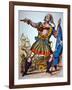 Victorian Presentation of a Pirate-null-Framed Giclee Print