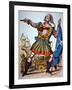 Victorian Presentation of a Pirate-null-Framed Giclee Print