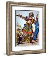 Victorian Presentation of a Pirate-null-Framed Giclee Print