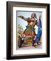 Victorian Presentation of a Pirate-null-Framed Giclee Print