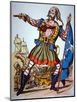 Victorian Presentation of a Pirate-null-Mounted Giclee Print