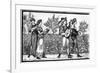 Victorian Reconstruction of Medieval Music Making-null-Framed Premium Giclee Print