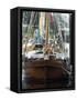 Victorian Sailboat-John Gusky-Framed Stretched Canvas