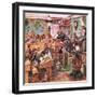 Victorian School Room-Peter Jackson-Framed Giclee Print