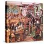 Victorian School Room-Peter Jackson-Stretched Canvas