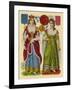 Victorian Scrap: Queen Mary, Queen Anne-English School-Framed Giclee Print