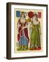 Victorian Scrap: Queen Mary, Queen Anne-English School-Framed Giclee Print