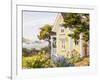 Victorian Seaside Haven-Erin Dertner-Framed Art Print