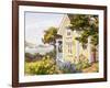 Victorian Seaside Haven-Erin Dertner-Framed Art Print