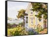 Victorian Seaside Haven-Erin Dertner-Framed Stretched Canvas