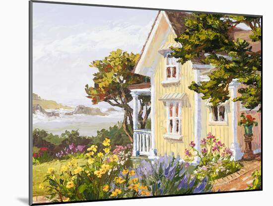 Victorian Seaside Haven-Erin Dertner-Mounted Art Print