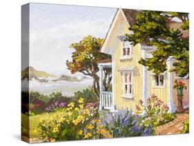 Victorian Seaside Haven-Erin Dertner-Stretched Canvas