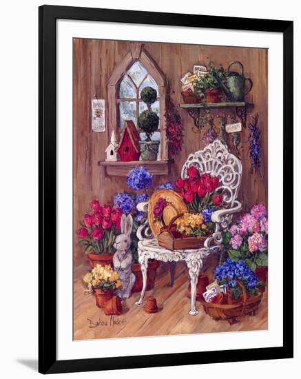 Victorian Shed-Barbara Mock-Framed Giclee Print