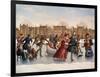 Victorian Skaters-Dan Craig-Framed Giclee Print