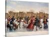 Victorian Skaters-Dan Craig-Stretched Canvas