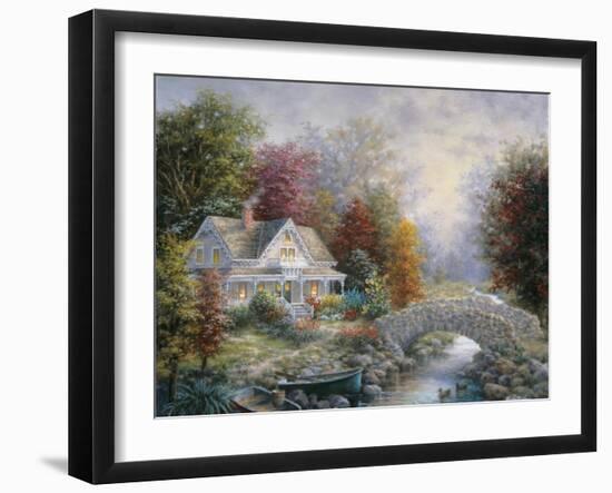 Victorian Splendor-Nicky Boehme-Framed Giclee Print