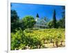 Victorian St. Clement Winery, St. Helen, Napa Valley Wine Country, California, USA-John Alves-Framed Photographic Print