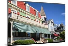 Victorian Style Houses on Ocean Street, Cape May, New Jersey-George Oze-Mounted Photographic Print