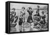 Victorian Swimwear, UK-null-Framed Stretched Canvas