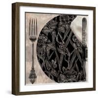 Victorian Table II-null-Framed Giclee Print