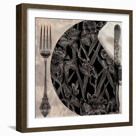 Victorian Table II-null-Framed Giclee Print