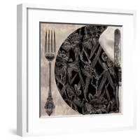 Victorian Table II-null-Framed Giclee Print