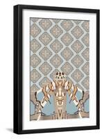 Victorian Tapestry-Belen Mena-Framed Giclee Print