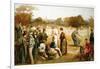 Victorian Tennis Match-null-Framed Art Print