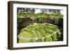 Victorian Terraced Gardens in Umpherston Sinkhole in Limestone, Mount Gambier, South Australia-Tony Waltham-Framed Photographic Print