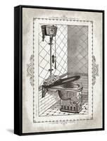 Victorian Toilet I-Gwendolyn Babbitt-Framed Stretched Canvas