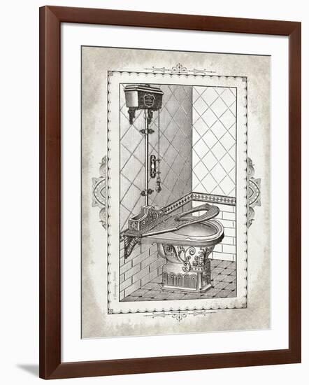 Victorian Toilet II-Gwendolyn Babbitt-Framed Art Print