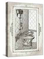 Victorian Toilet II-Gwendolyn Babbitt-Stretched Canvas