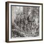 Victorian Tourists at the Hall of Columns or Hypostyle Hall-null-Framed Giclee Print