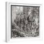 Victorian Tourists at the Hall of Columns or Hypostyle Hall-null-Framed Giclee Print