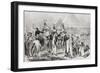 Victorian Tourists at the Pyramids of Giza-null-Framed Giclee Print