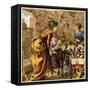 Victorian Toy Shop-null-Framed Stretched Canvas