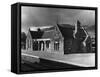 Victorian Train Station-null-Framed Stretched Canvas