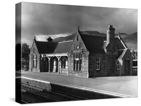 Victorian Train Station-null-Stretched Canvas