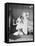 Victorian Woman Undressing in the Bath-null-Framed Stretched Canvas